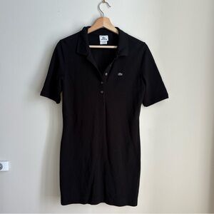Lacoste Mini Cotton Polo Dress